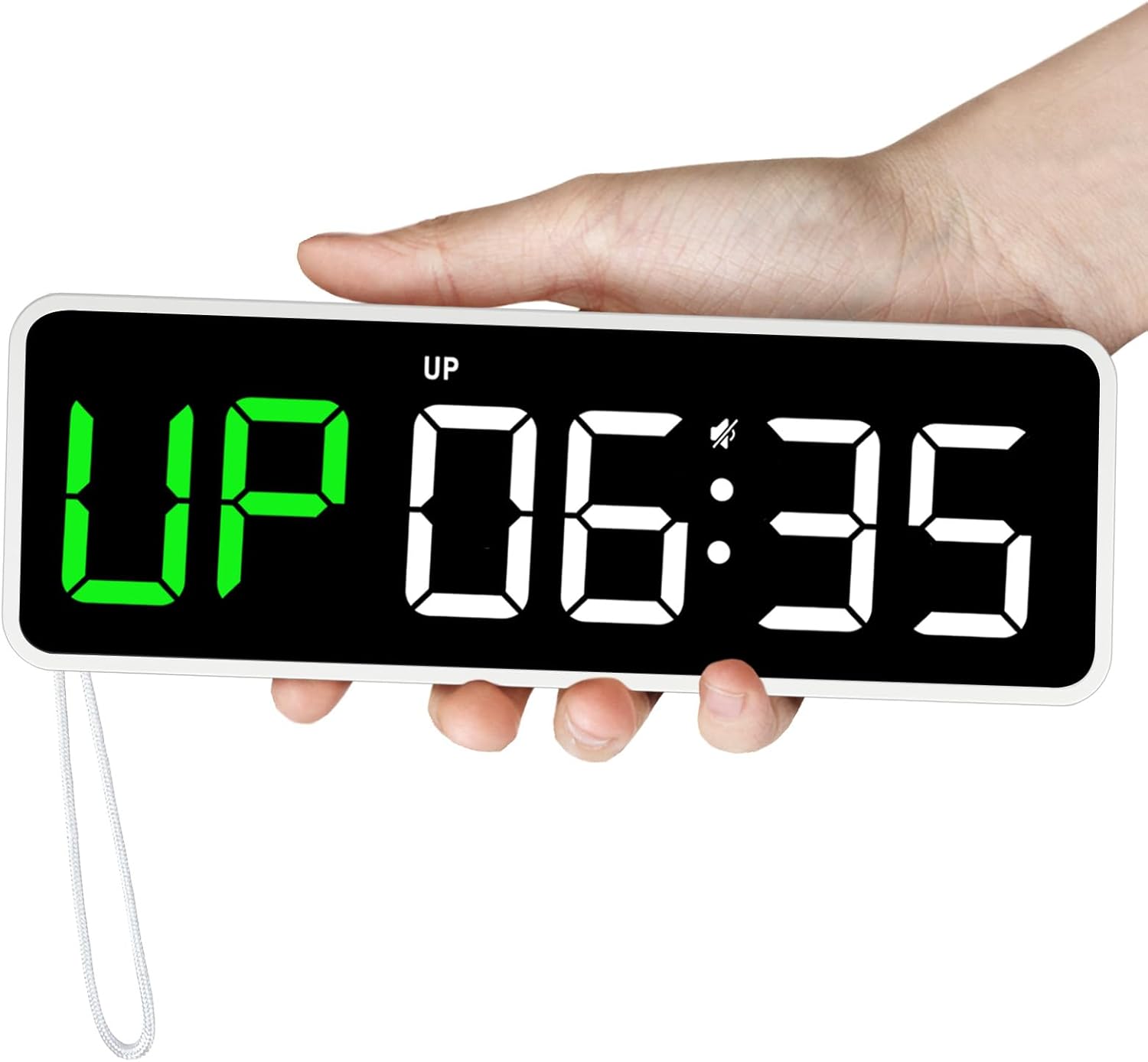 Portable Gym Timer Clock with Strong Magnet for Fitness Training