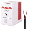 18/2 Gauge Low Voltage Cable Wire 1000 ft - Durable 18 AWG PVC