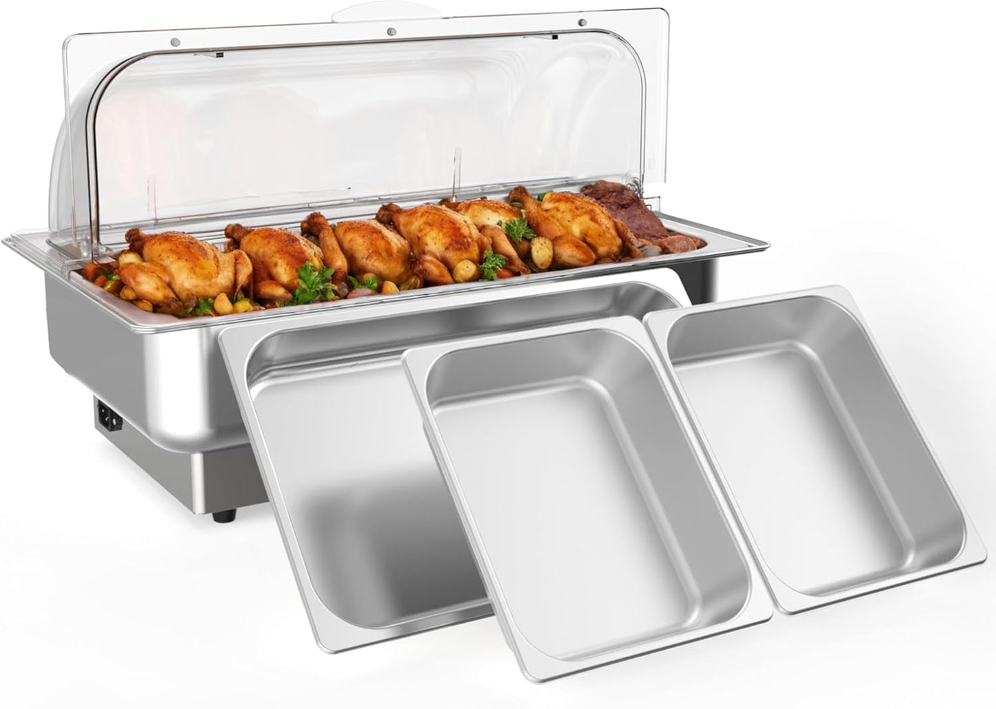 Chafing Dish Electric Buffet Set for Parties and Weddings