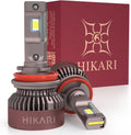 HIKARI 2025 Darkenex H11/H8/H9 LED Fog Light Bulbs - Pure White 6000K