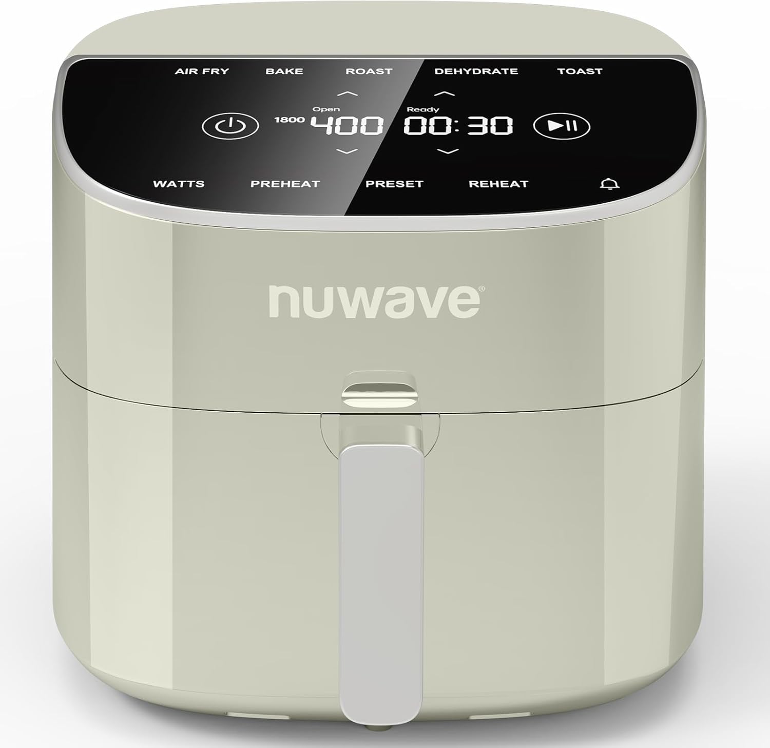 Nuwave Brio Plus 8 Qt Air Fryer - 5 Cook Functions, 100 Presets