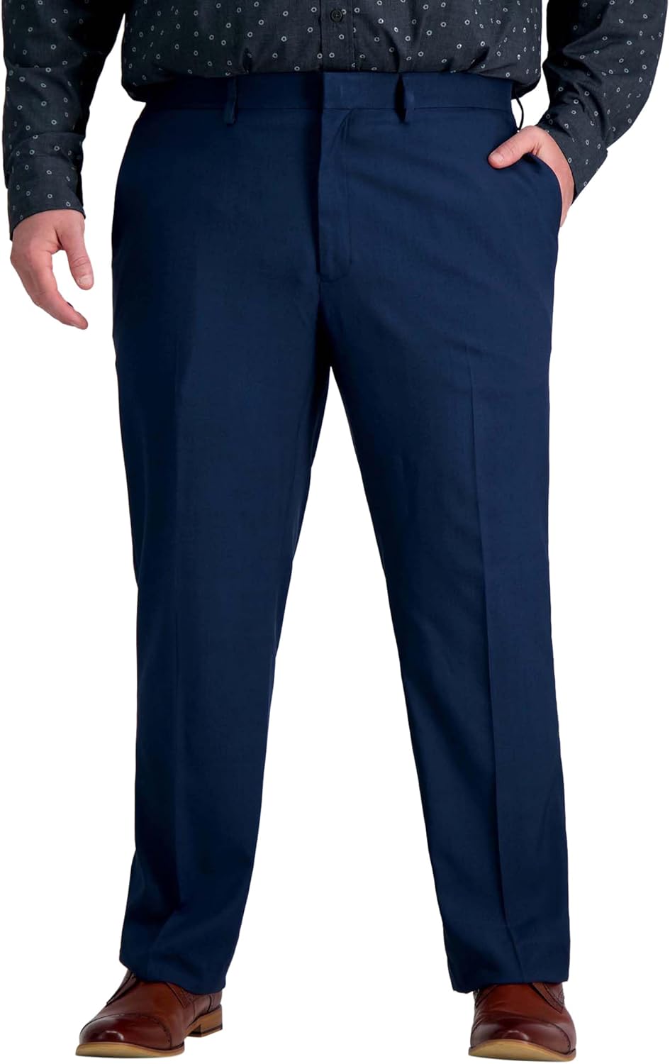 Haggar Mens Premium Comfort Dress Pant for Style and Ease