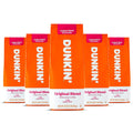 Dunkin Donuts Coffee Pack of 5 1 lb - Original Ground Blend