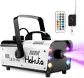 HAKUTA Fog Machine with LED Lights for Parties and Events