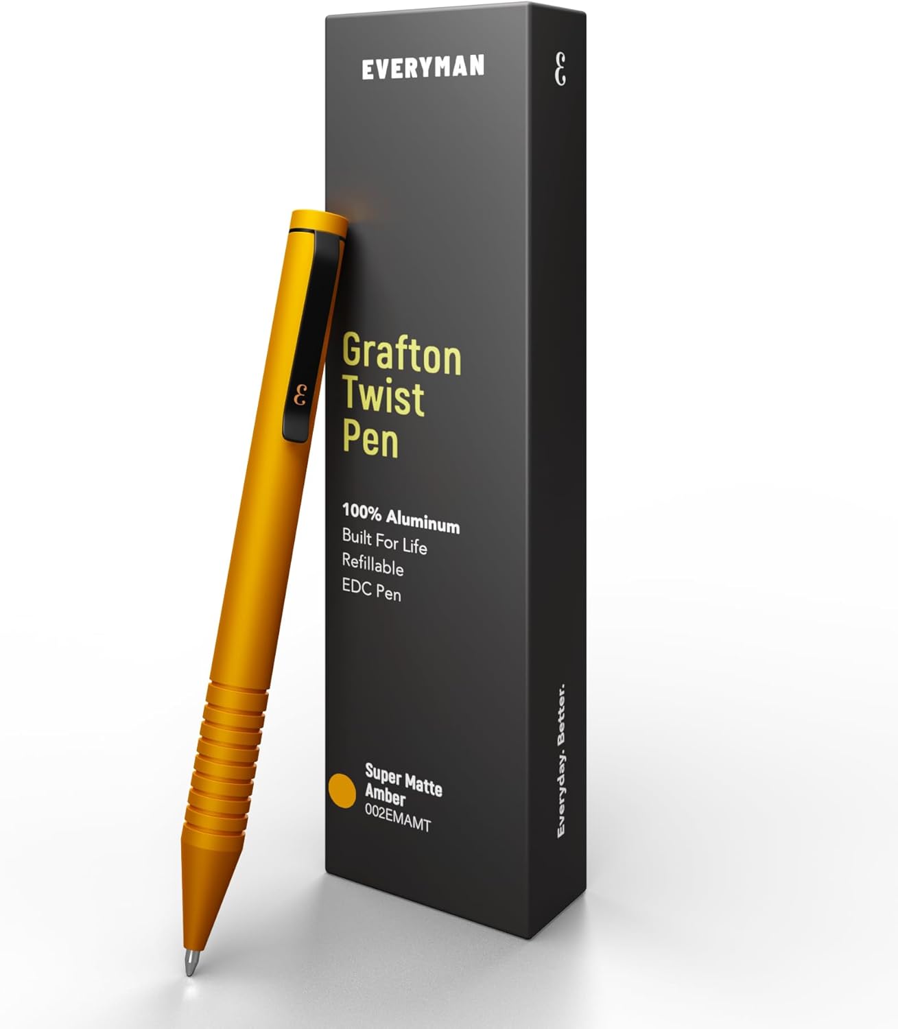 Everyman Super Matte Mini Twist Pen for Travel & Office Use