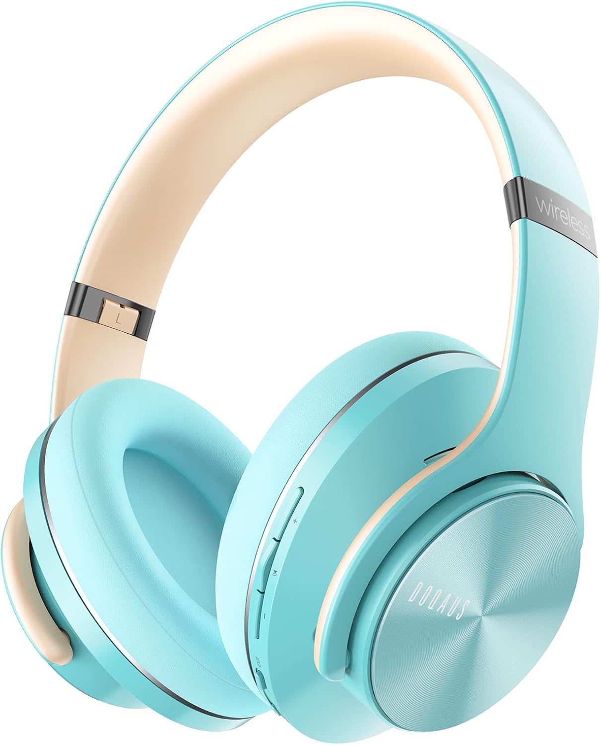 DOQAUS Wireless Headphones: 90-Hour Playtime & Deep Bass