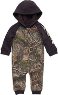 Carhartt Kid's CM8768 Long-Sleeve Zip-Front Camo Coverall - Cozy