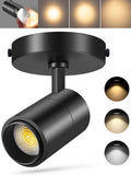 VANoopee 3-Color Zoomable LED Ceiling Spotlight - Adjustable Accent