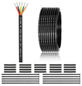14 Gauge 6 Conductor Electrical Wire 50FT - Durable UL2464 14/6 Cable
