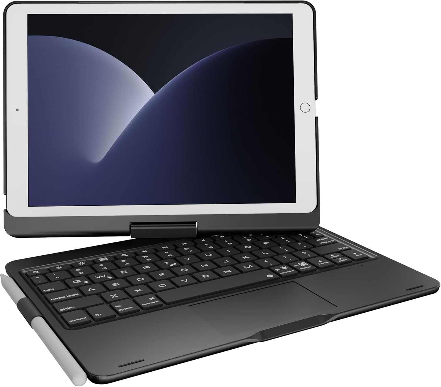 Wireless Keyboard Case for 2021 Apple iPad 10.2 inch Models