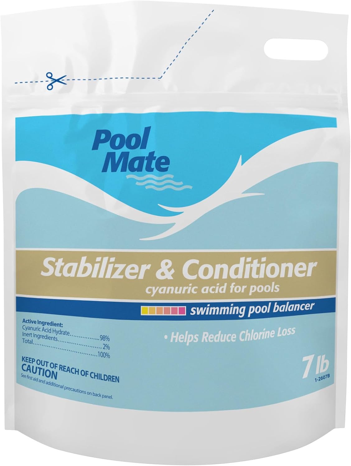 Pool Mate Premium Pool Stabilizer: Enhance Chlorine Longevity