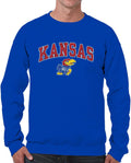Kansas Jayhawks Gameday Crewneck Sweatshirt - Soft Cotton Blend