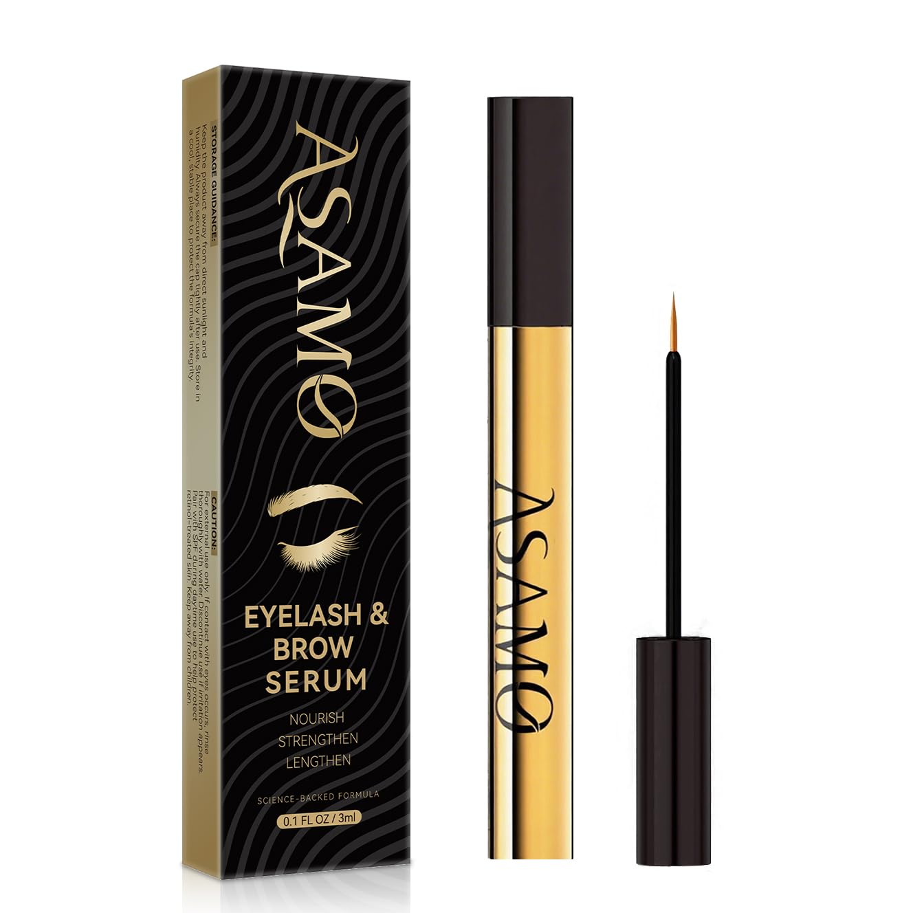 Eyelash Growth Serum & Eyebrow Growth Serum with Biotin