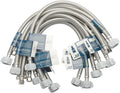 (12pcs 20 in) PLUMBINGMASTER Toilet Water Supply Line - Durable