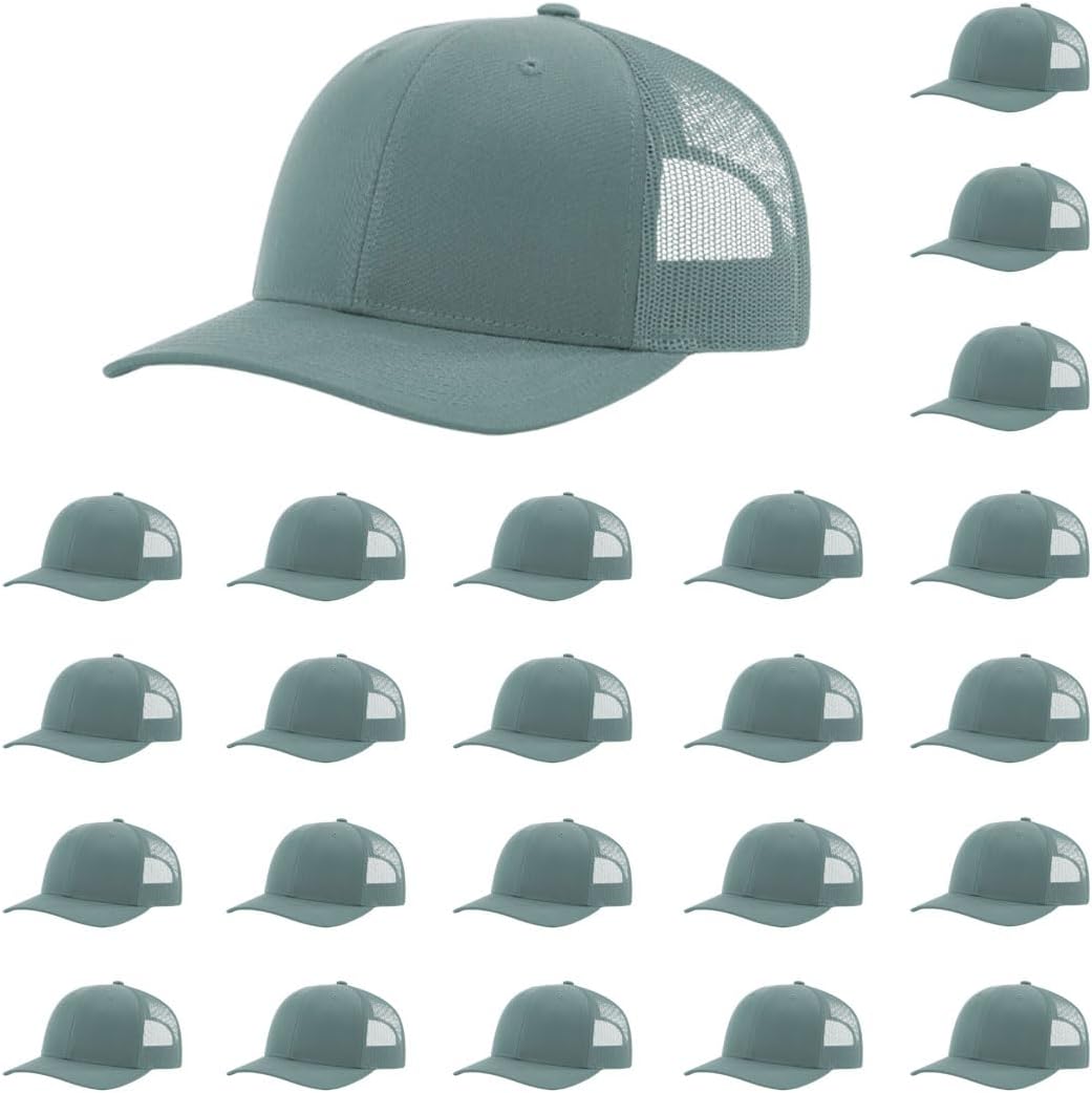 Richardson 112 Classic Six-Panel Adjustable Snapback Trucker Cap