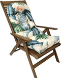 Indoor/Outdoor Rocking Chair Cushion Waterproof - Thick All-Weather