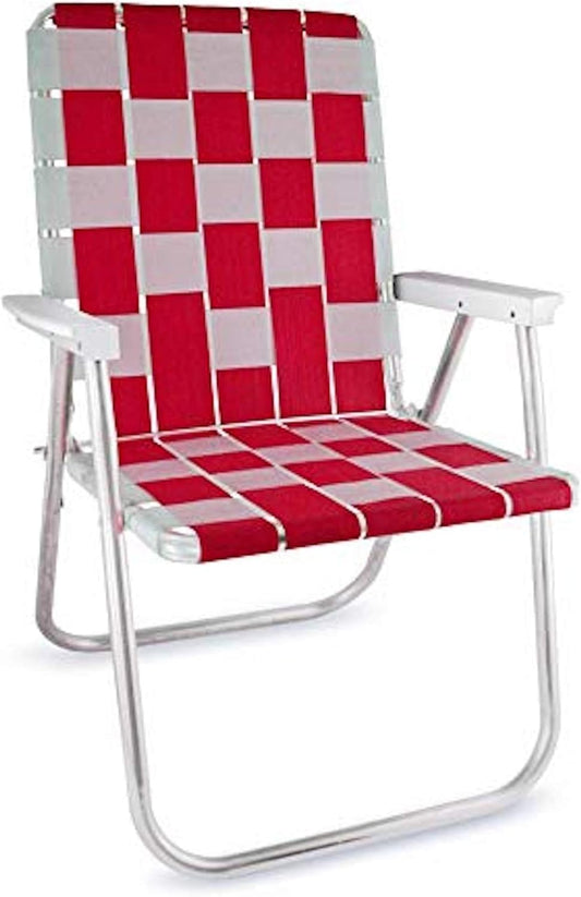 Folding Aluminum Webbed Chair | Versatile for Camping & Sports