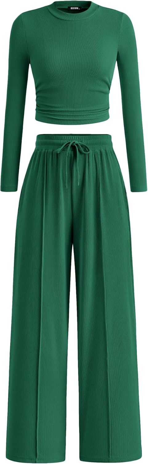 BTFBM Casual 2 Piece Sets For Women Fall Outfits 2025 Review