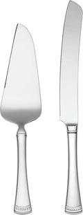 LENOX Portola 2-Piece Dessert Set - Elegant Metallic Servers