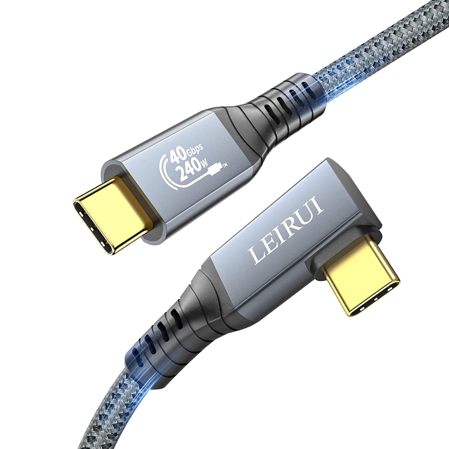 Ultra-fast 40Gbps Thunderbolt 4 Cable by LEIRUI