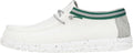 Hey Dude Wally Varsity Jersey Mens Slip-On Loafers - Ultra Lightweight