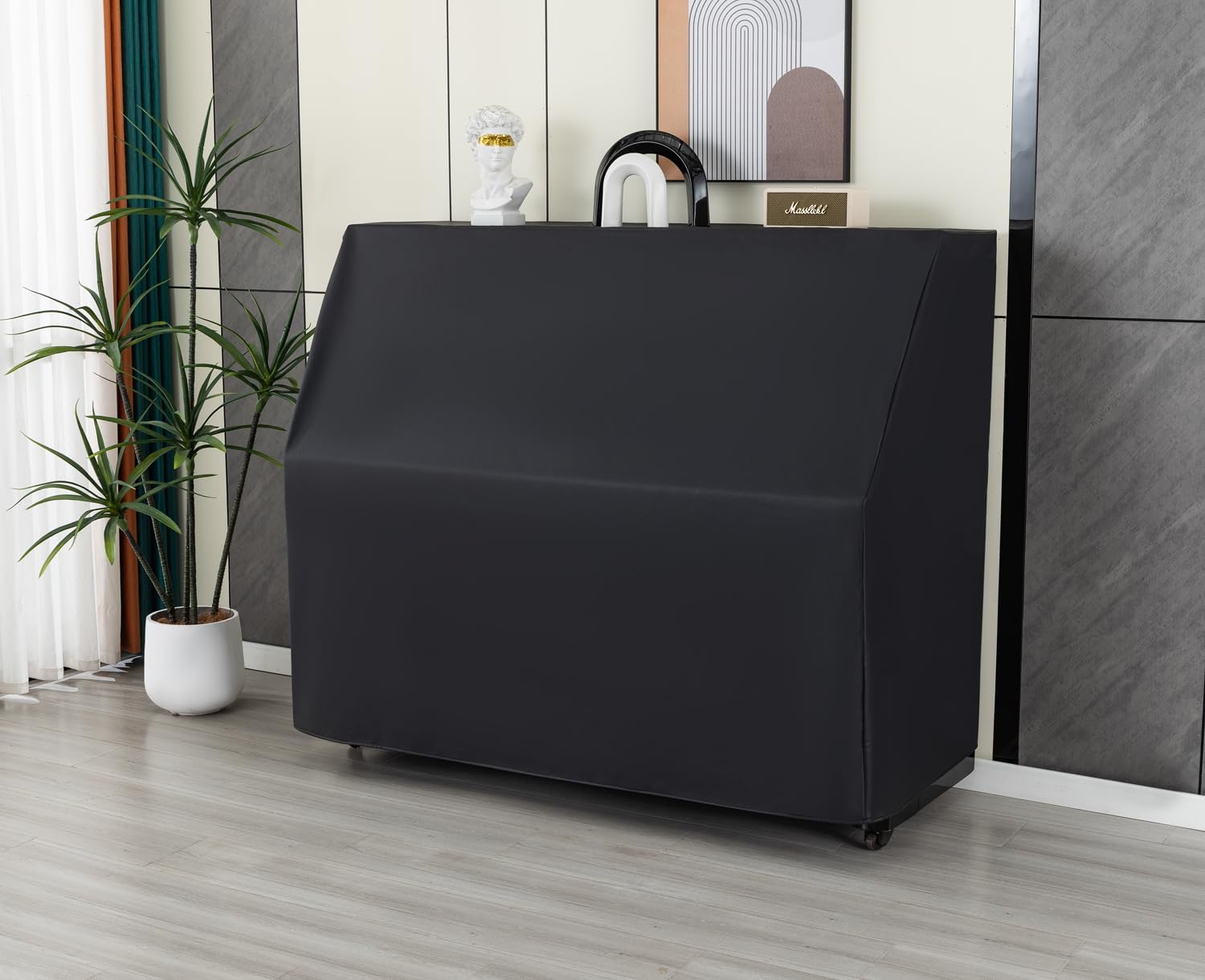 Waterproof Upright Piano Cover with Thick Cotton Lining