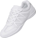 White Cheer Shoes for Youth Girls - Lightweight Competition Sneakers