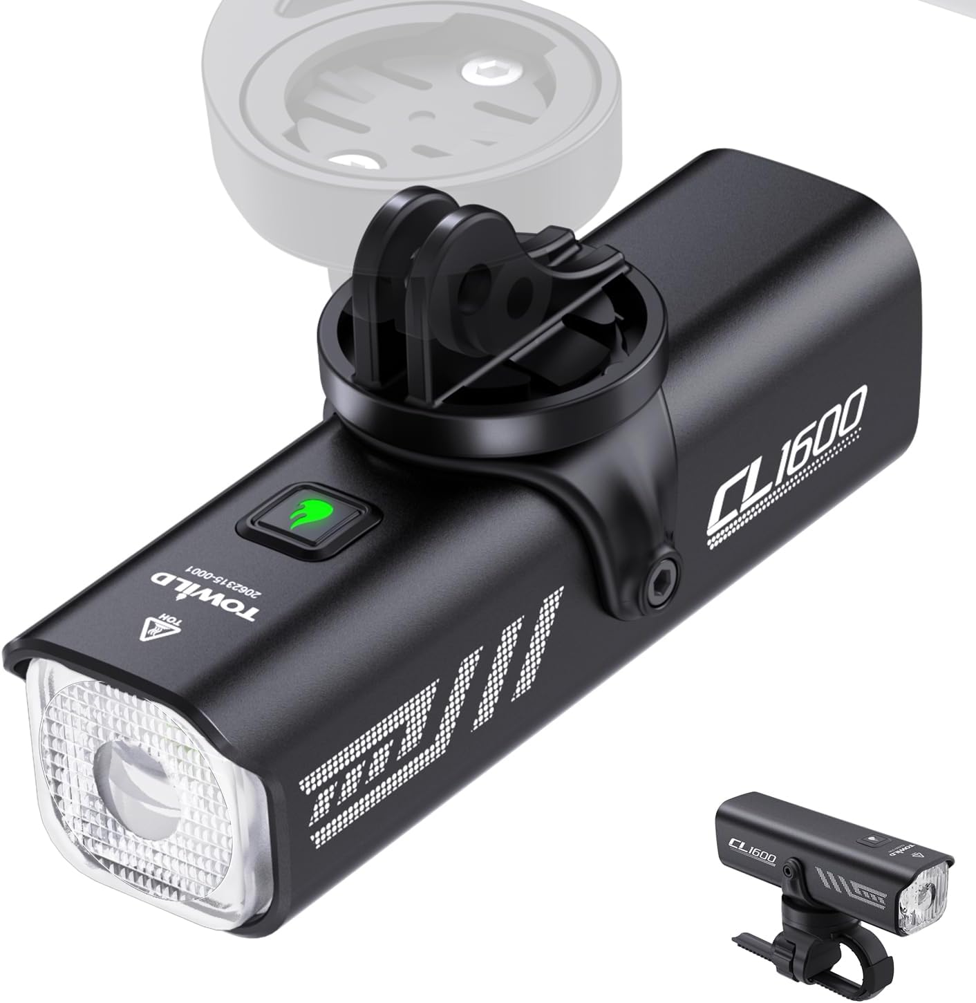 TOWILD Bike Lights for Night Riding with 600 Lumen Brightness