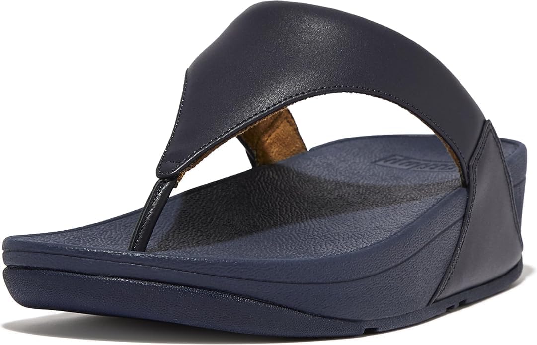 FitFlop Women's Lulu Leather Toe-Post Sandals for Comfort