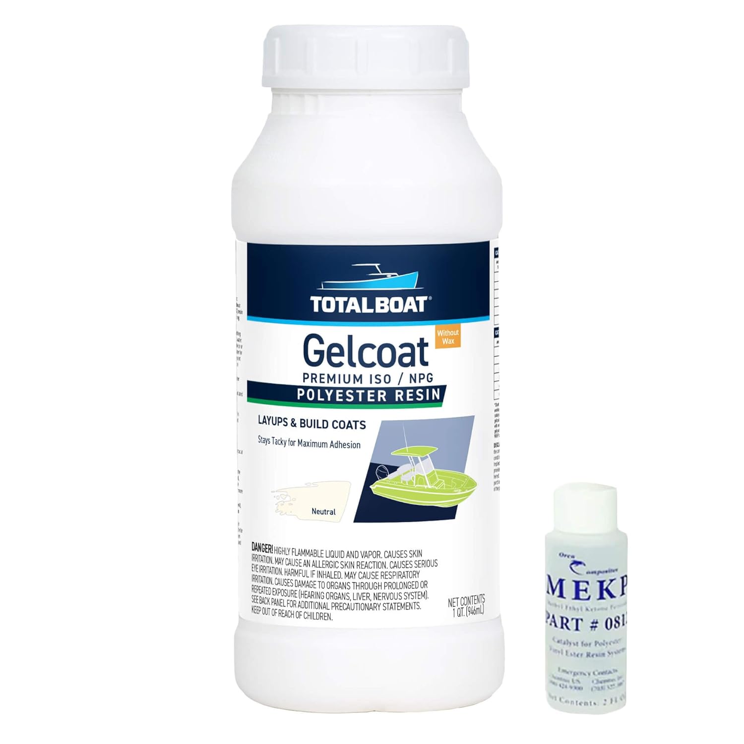 TotalBoat Marine Gelcoat for Boat Building and Repair Projects