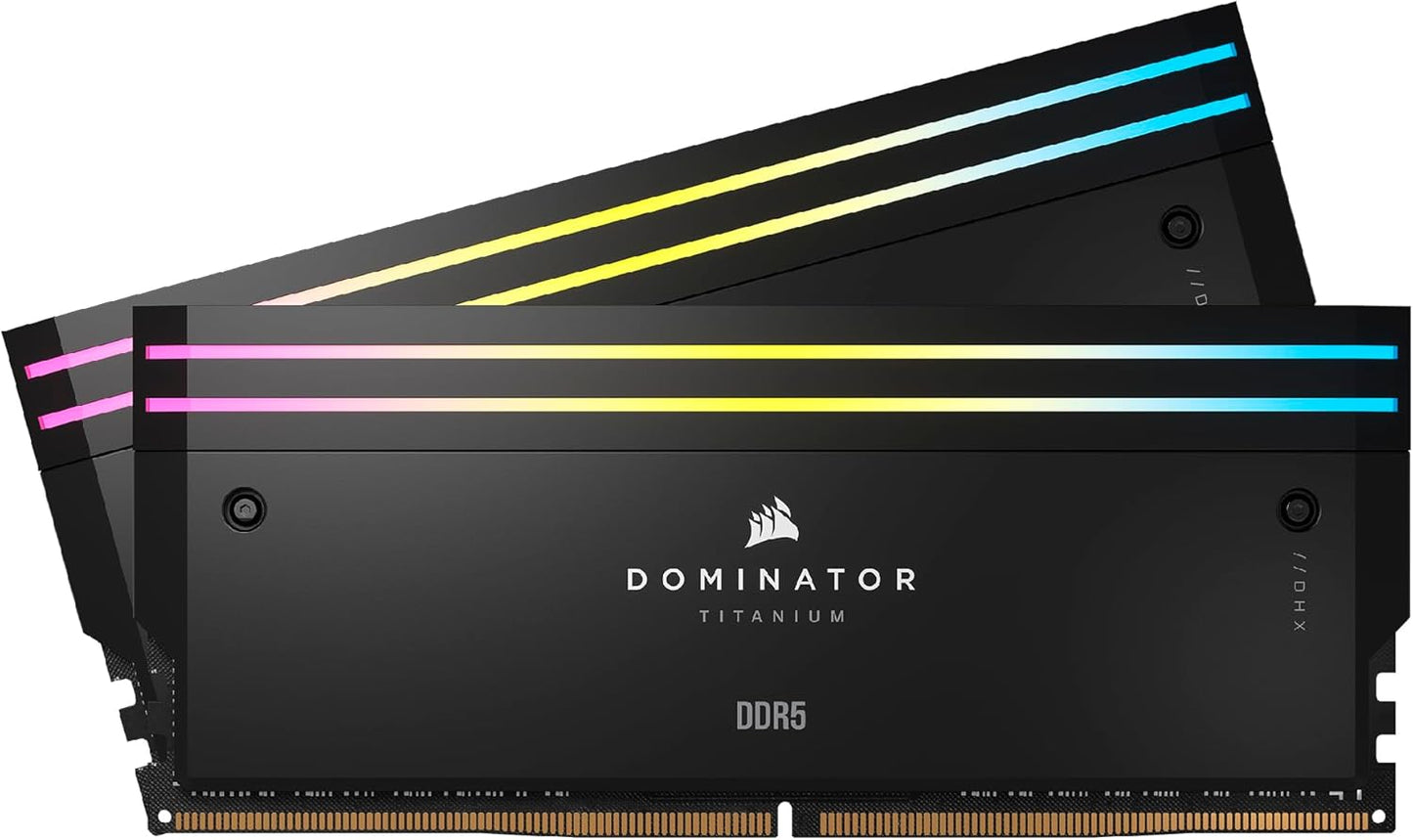 CORSAIR Dominator Titanium RGB DDR5 96GB Memory for Gamers