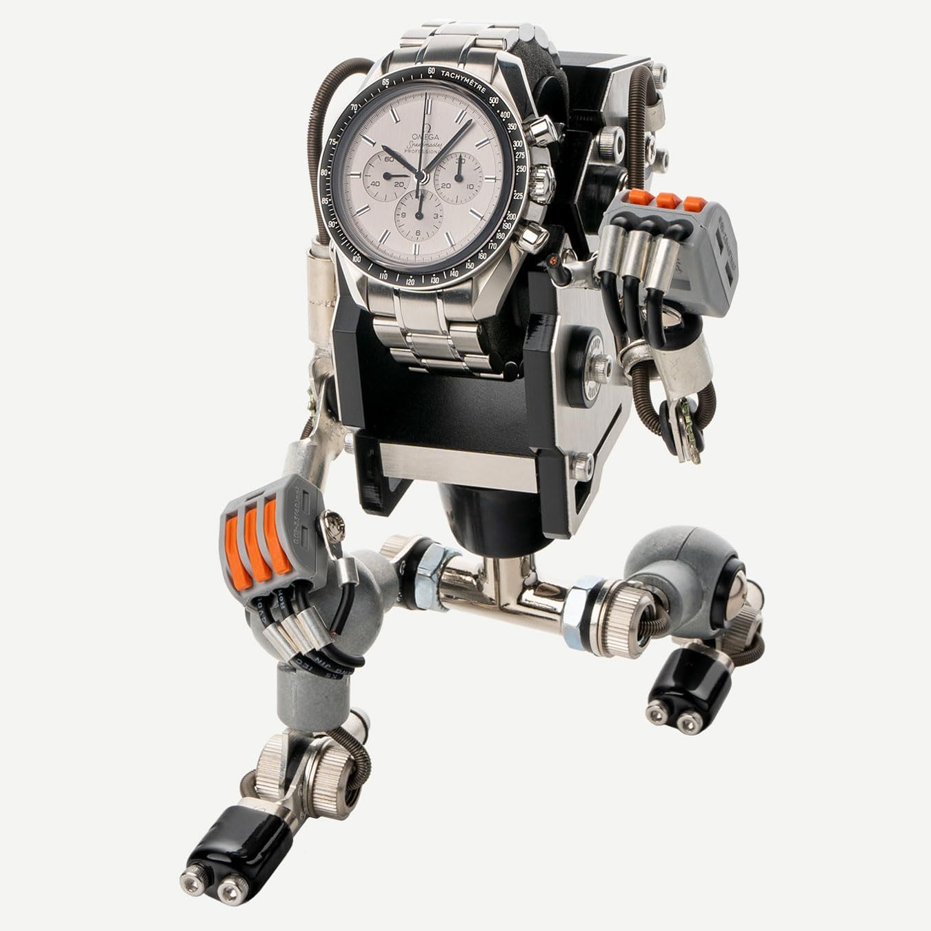 Handcrafted Robot Watch Stand - Display & Organize Your Watch!