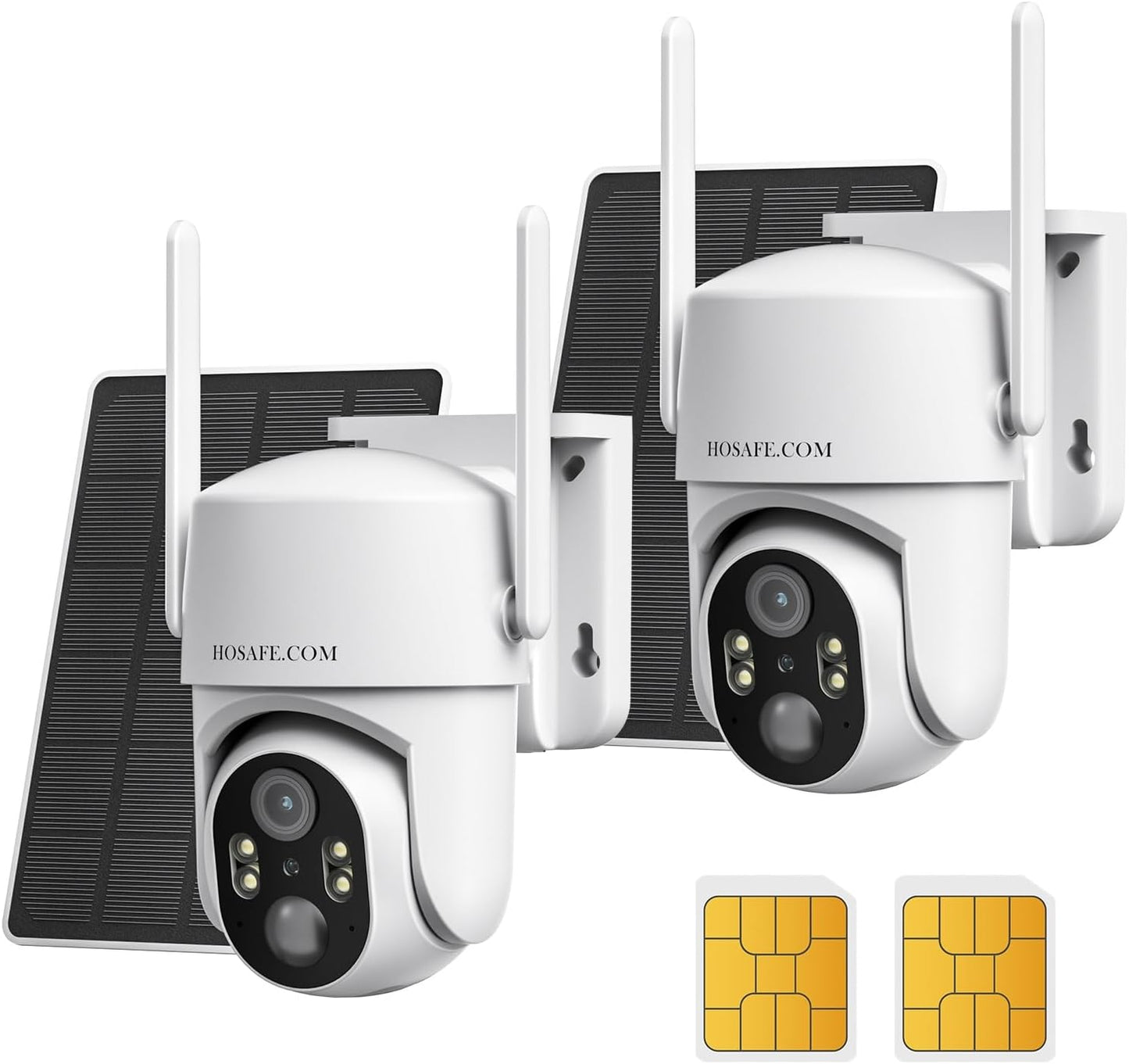 No WIFI Security Camera Outdoor Wireless with 2K Night Vision