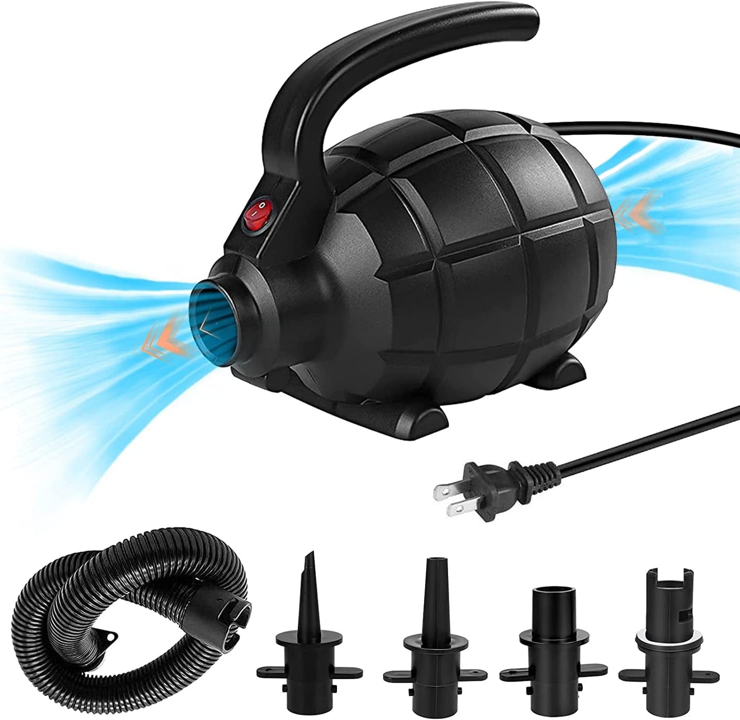 Quick-Fill Inflator for Tumbling Mats - CZGBRO