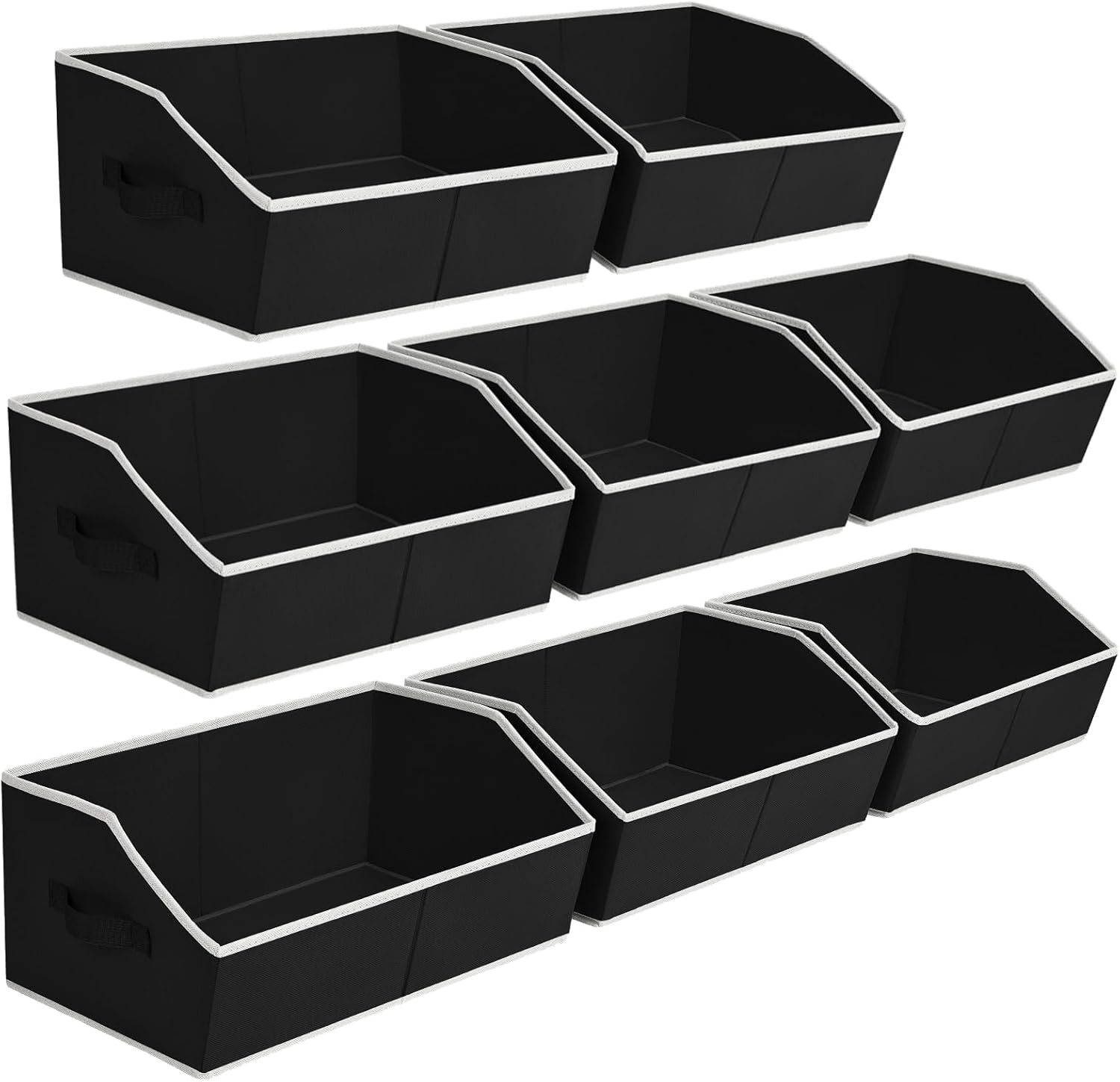 Trapezoid Decorative Storage Baskets for Closet Organization
