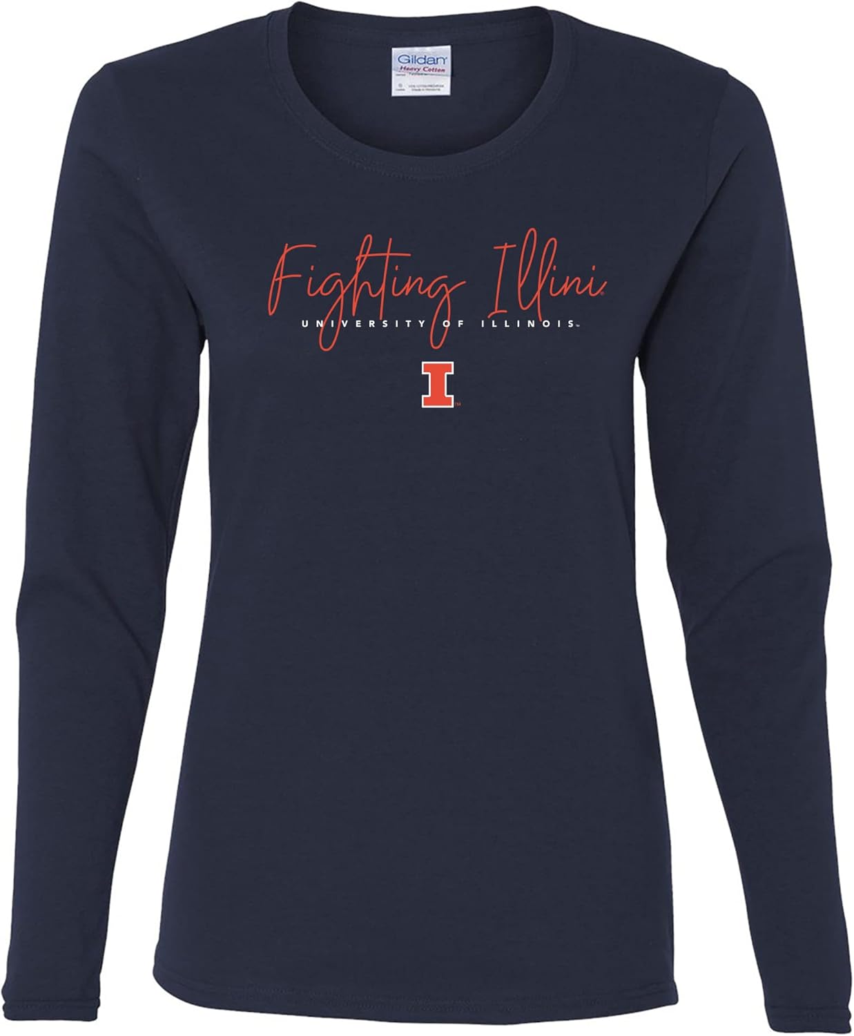 NCAA Thin Script Team Color Womens Long Sleeve T Shirt Review