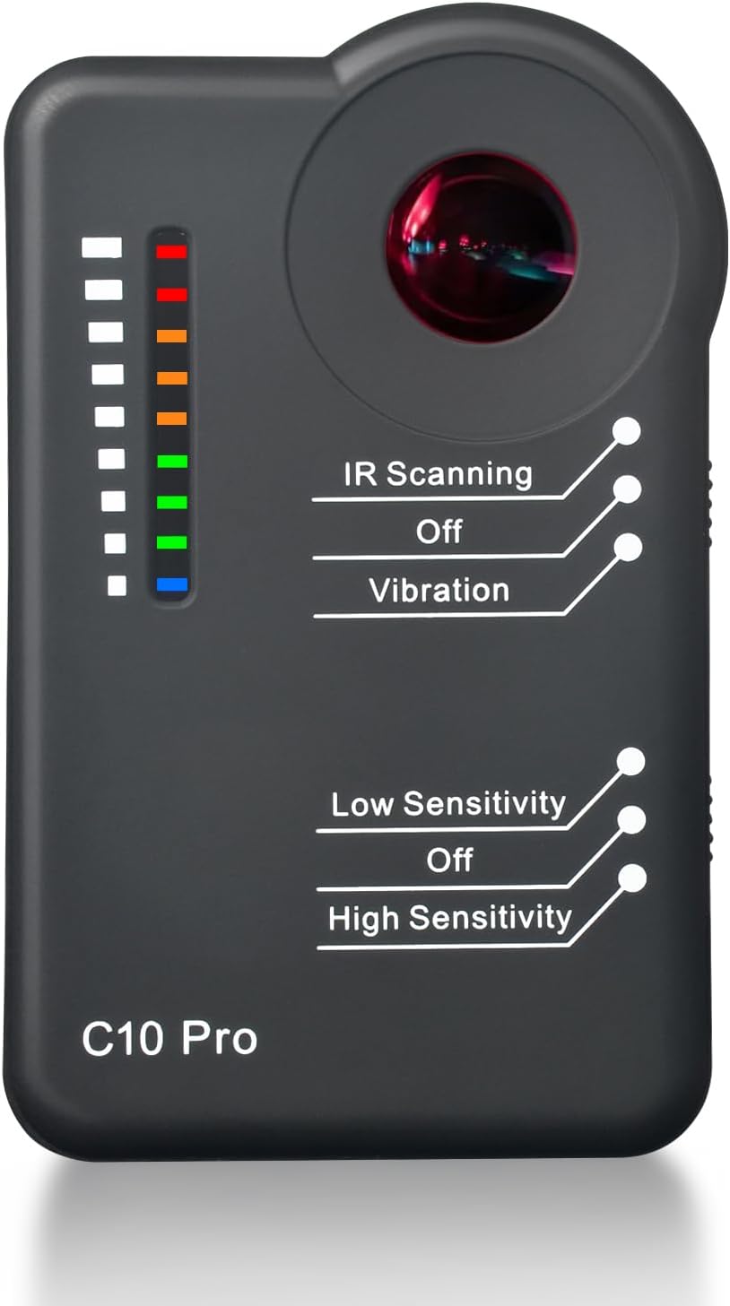 C10 Pro Bug Detector: Professional Hidden Camera Finder Tool