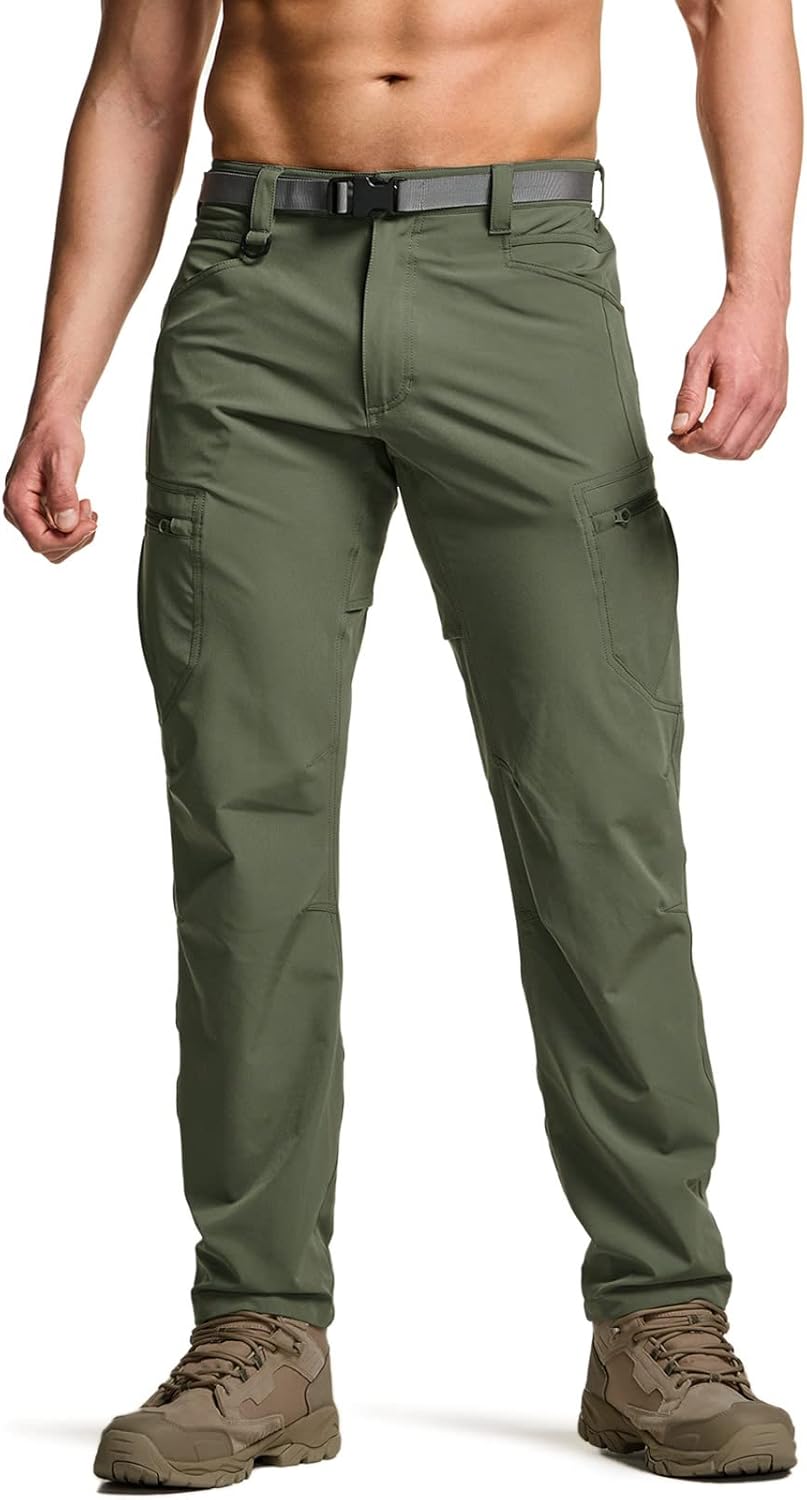 CQR Men's Quick Dry Tactical Pants for Outdoor Adventures