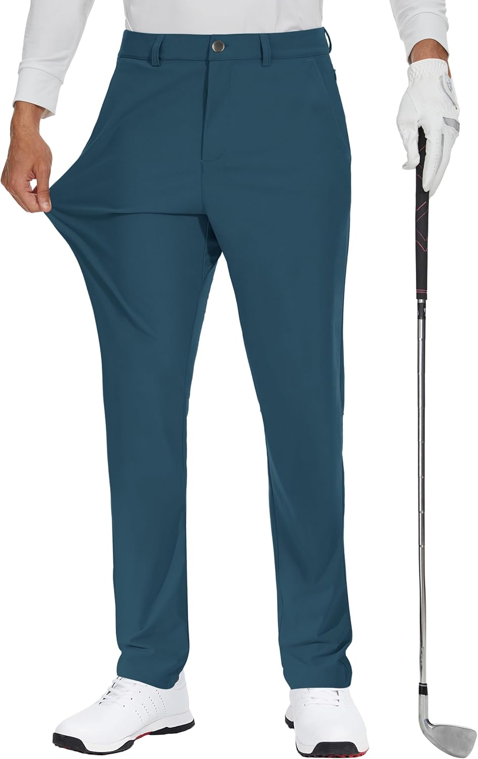 JWM Men's Golf Dress Pant Stretch - Comfy Trousers for All Occasions