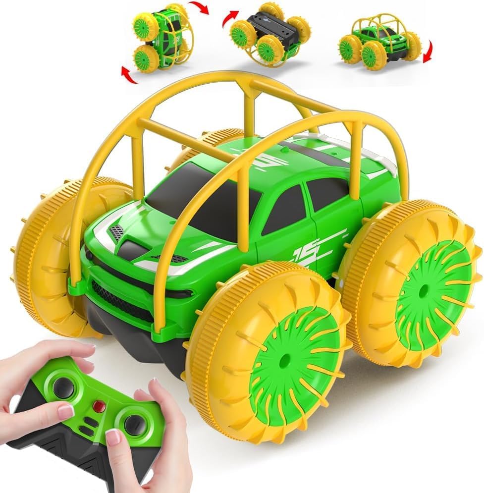 MaxTronic Amphibious Remote Control Car for All Terrain Fun