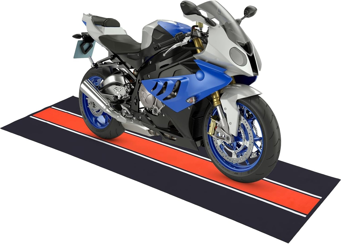 Motorcycle Mat by Drydiet: Durable 98x31 Inch Garage Rug