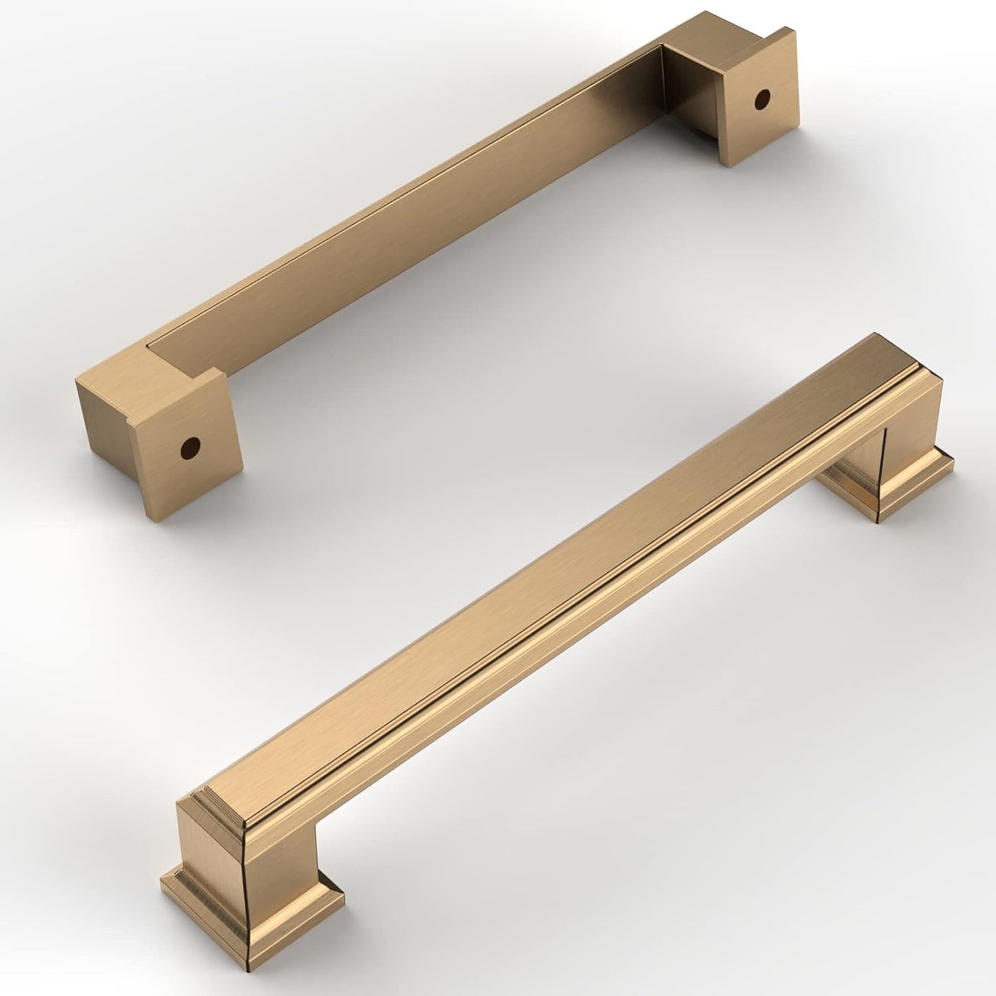 Champagne Bronze Cabinet Pulls - 5 Inch Hole Center Hardware