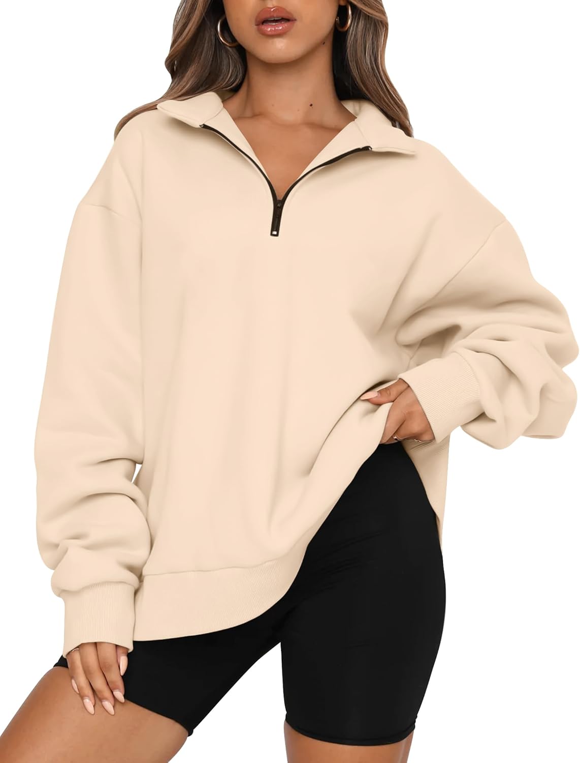 Trendy Queen Womens Oversized Sweatshirts for Fall Fashion