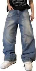 Relaxed Fit Baggy Jeans for Men Ideal for Skating Outfits
