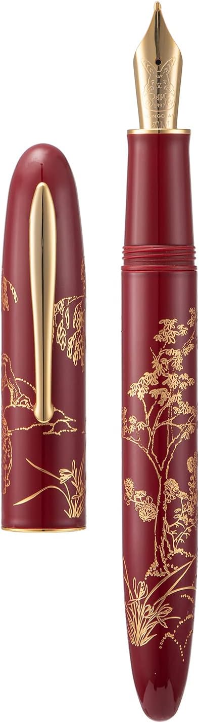 Hongdian N23 Red Rabbit Fountain Pen for Smooth Writing