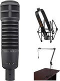 Electro-Voice RE20 Broadcast Announcer Microphone Bundle - Radio-Ready
