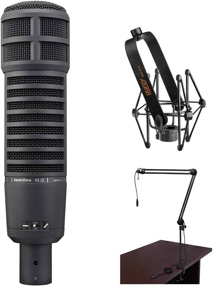 Electro-Voice RE20 Broadcast Announcer Microphone Bundle Review