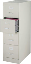 STAPLES 4-Drawer Vertical File Cabinet, Letter Size - Lockable Storage