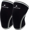 Knee Sleeves 7mm Compression for Heavy Lifting - Support for Squats