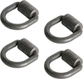Weld-On D Ring 5/8 in Trailer Tie-Down Anchors (4 Pack)